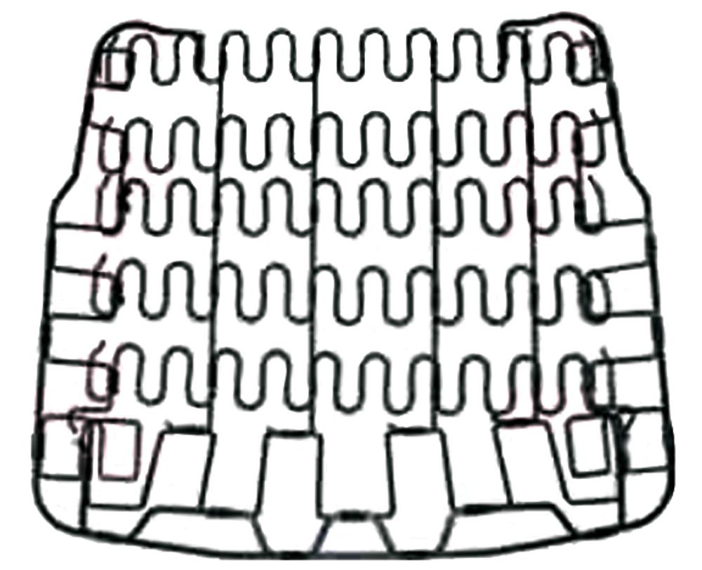 Fj�derpaket framsits Mustang 64-67 H = V