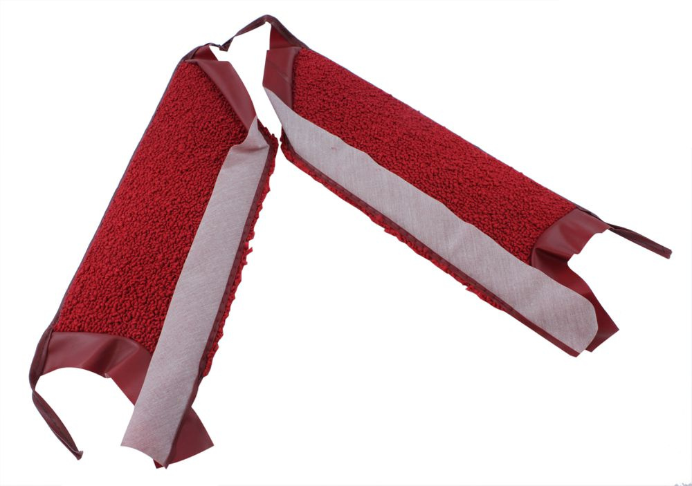 Kick panel carpet 65 CV bright red