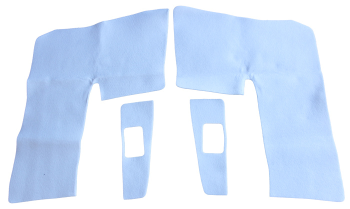 Quarter panel trim pad kit Must.64-68 CV