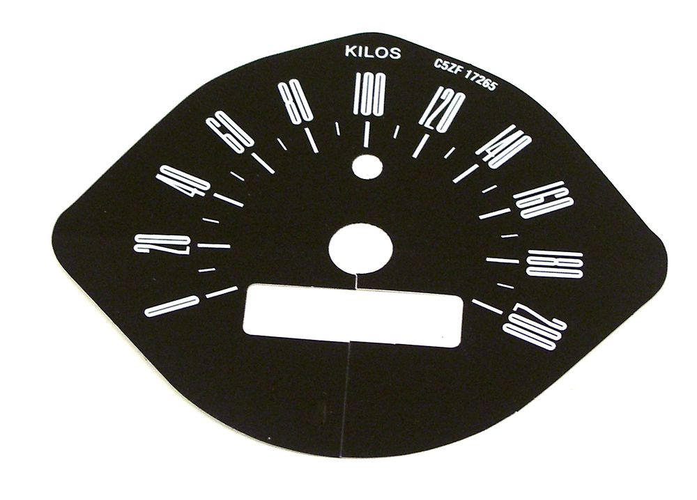 Decal Speedometer 66 KM