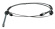 Parking brake cable 1966 rear