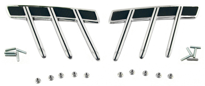 Prydnadslist Luftintag Baksk�rm Mustang 66