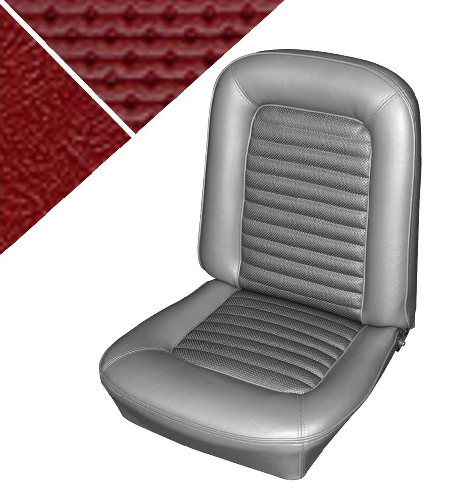 Upholstery Mustang 66 CP STD dark red