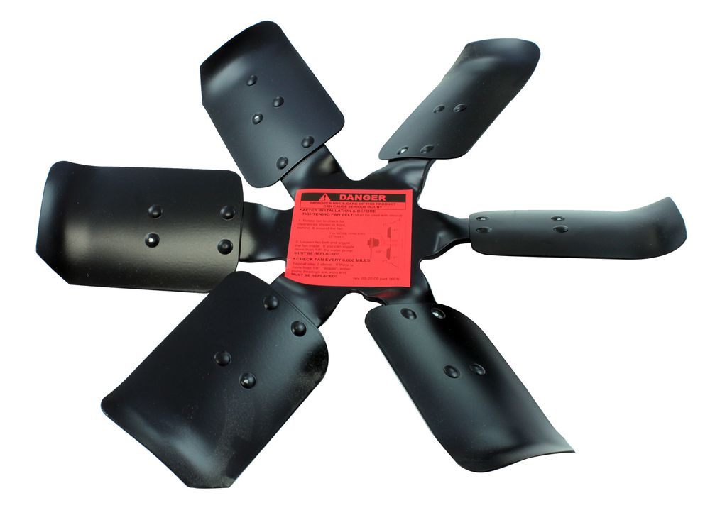 Fan 6-Blade Black 17