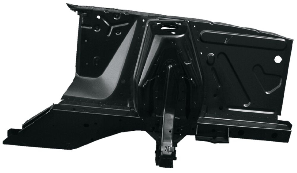 Compl Apron&Shock Tower Mustang 67-68 LH