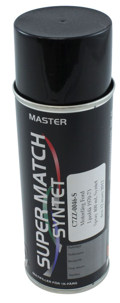 Engine paint Ford light blue spray 1970-