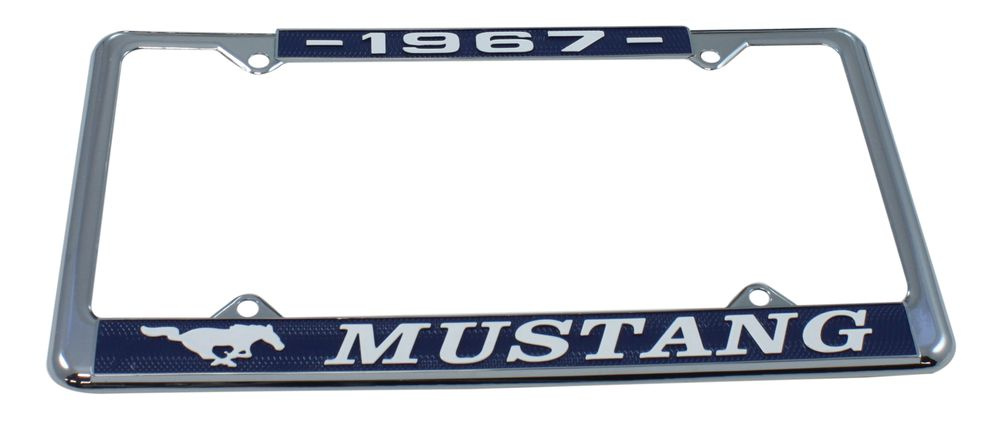 License plate frame 67