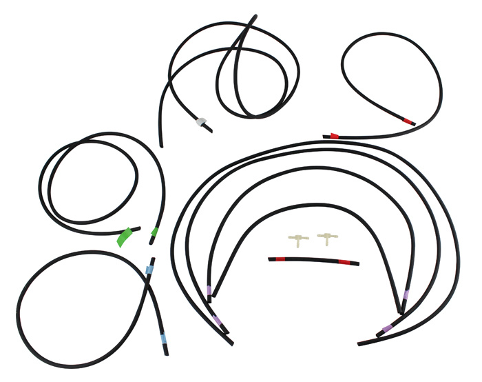 Heater&A/C vacuum hose kit Mustang 67-68