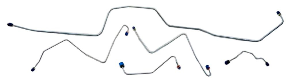 Front brake line kit Mustang 67 w/power