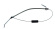 Park brake cable 67-68 front