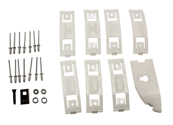 Prydnadslist tr�skel med clips 67-68 V�