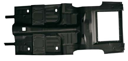 Full Floor/Trunk complete 65-68 CP/FB w/