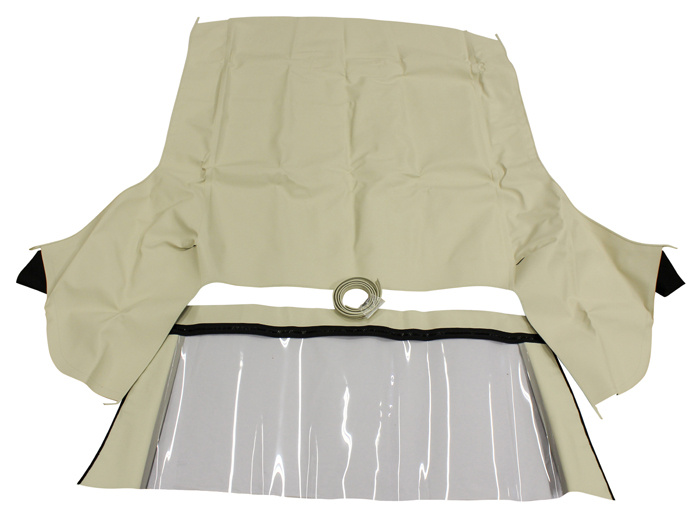 Cabtop 67-68 med plastruta vit