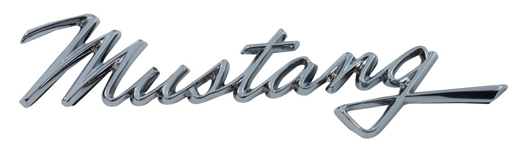 Fender script Mustang 1968
