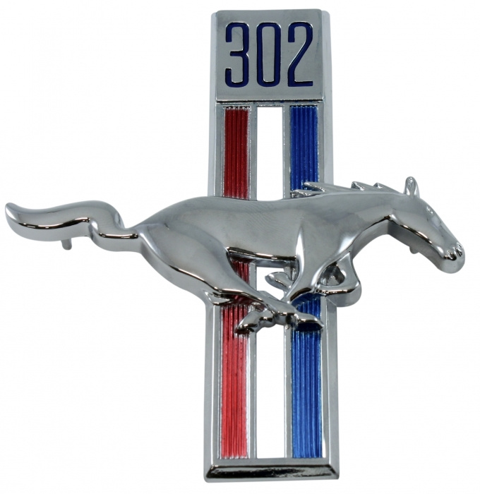 Emblem Fender Pony 302 1968 RH
