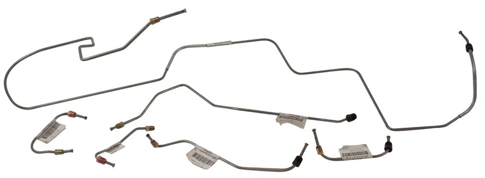 Front brake line kit 68-69 power disc (6