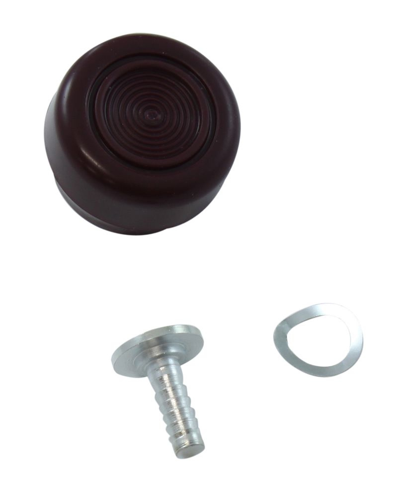 Knob window crank 68-72 dark red
