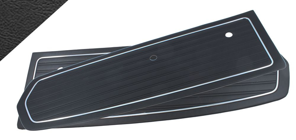 Door panels Standard 1968 black