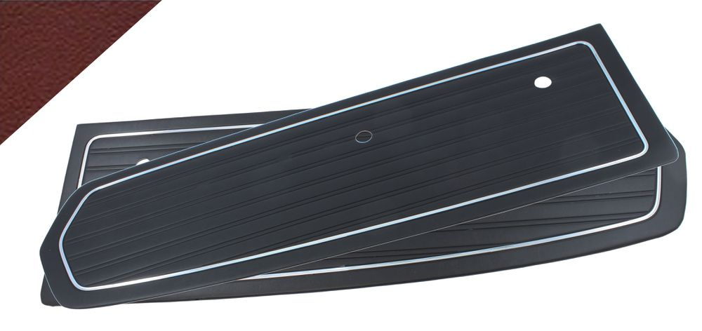 Door panels Standard 1968 maroon