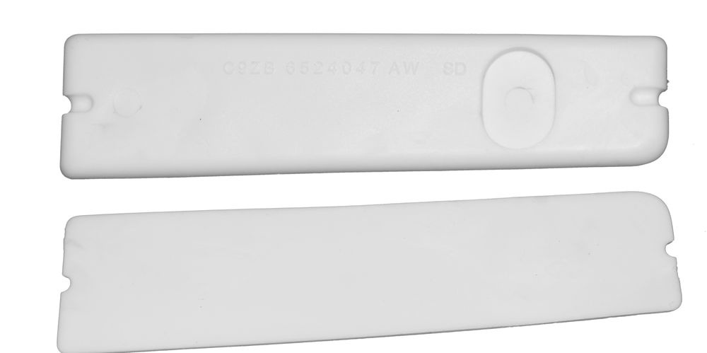 Door panel cup pad Mustang 69 white