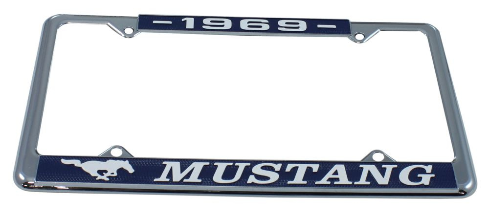 License plate frame 69