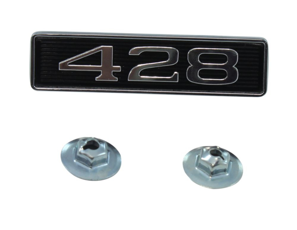 Emblem Air intake Hood 428 1969