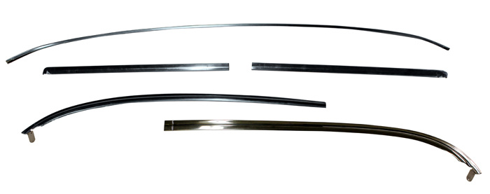 Trim molding Windshield 69-70 FB 5-piece