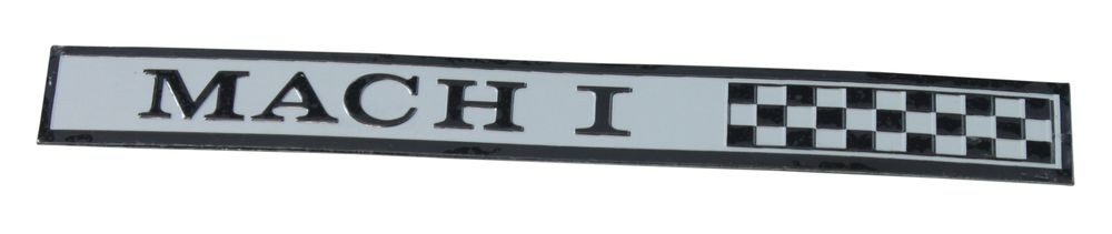 Emblem Instrumentpanel Mach 1 69-70