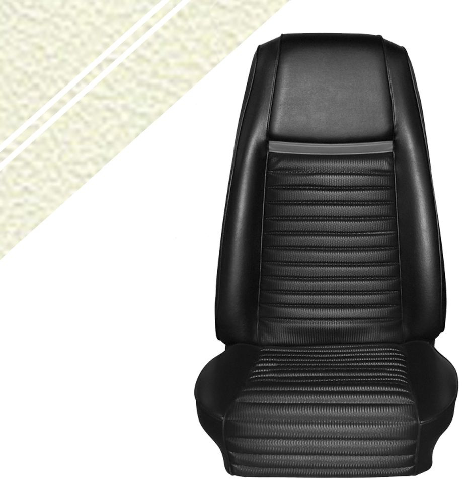 Kl�dsel Mustang 69 FB Mach 1 vit/vit