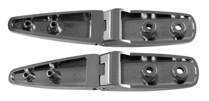 Rear Window Louver Upper Hinges 69-70