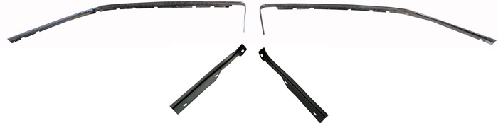 Drip rail W/S channel 69-70 FB pair