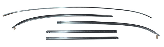 Prydnadslist Vindruta 69-70 CP Mustang 5-del