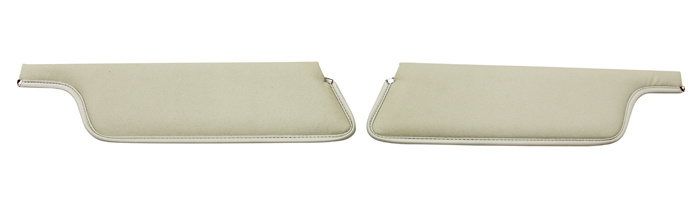 Sun visor 69-70 CP/FB White