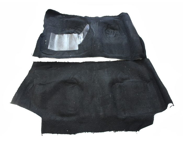 Matta Mustang 69-70 CP svart nylon