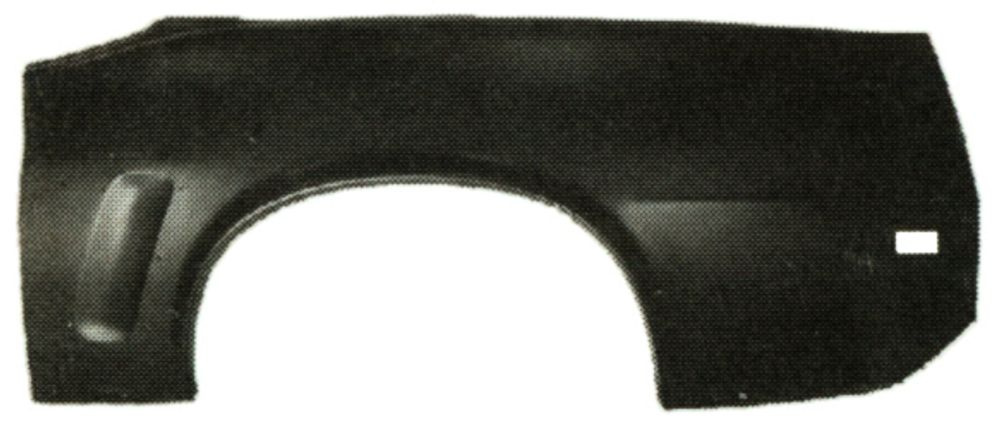 Baksk�rm Ytterpl�t Mustang 69 CV/CP H�