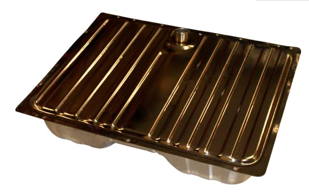 Bensintank Mustang 69 Dr�neringplugg Rostfri