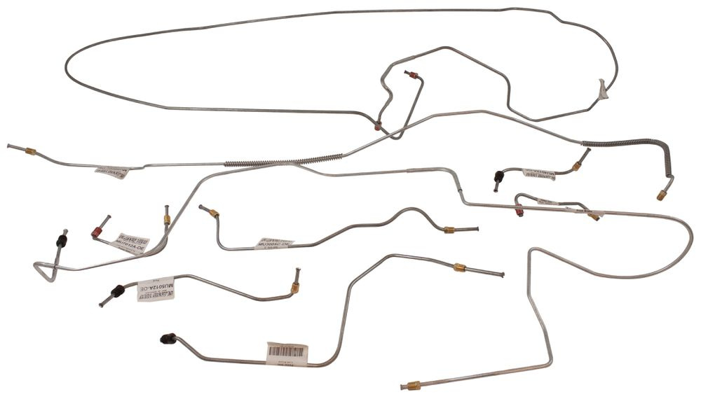 Brake line kit Must.68-69 PWR disc V8 8