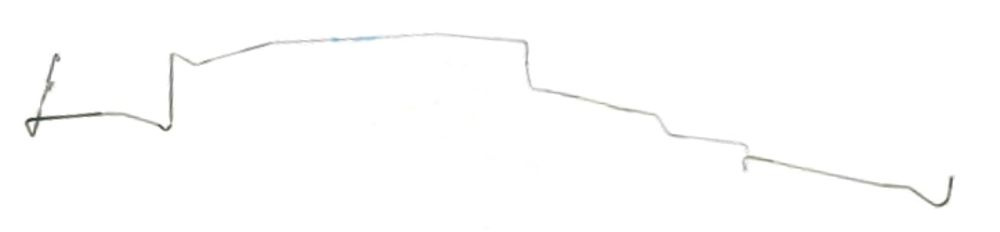 Fuel line tank to pump Must. 64-66 SS