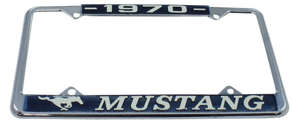 License plate frame 70