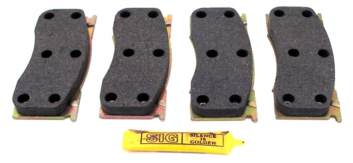 Disc brake pads Mustang 64-67
