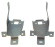 Hood lock bracket twist lock 71-73 Hood lock bracket twist lock 71-73