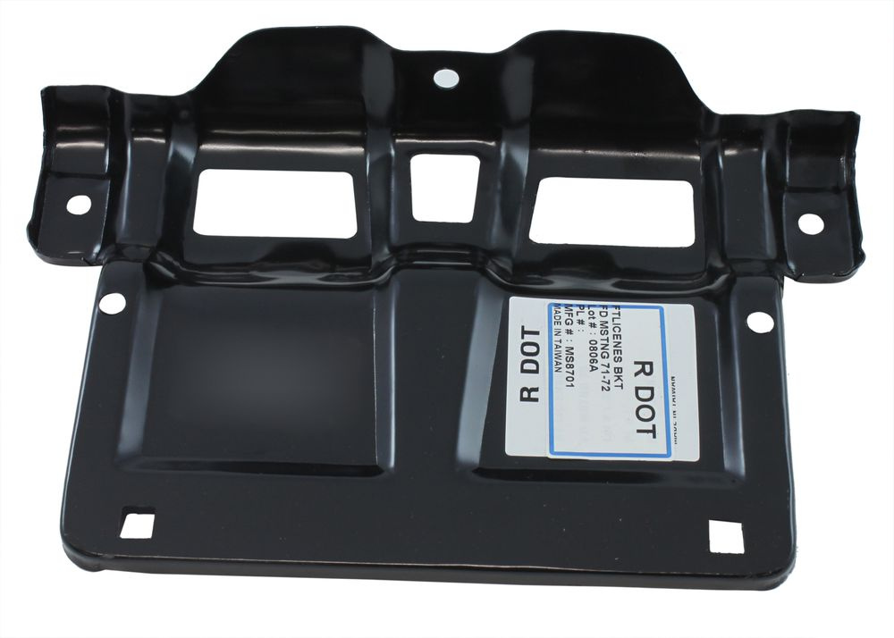 F�ste Nummerskylt 71-72 fram