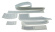 Stripesats Kaross 71-72 mach 1, silver komplett