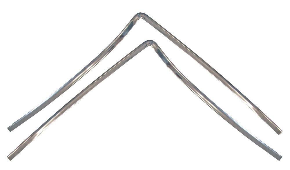 Prydnadslist Vindruta Mustang 71-73 2-del CP