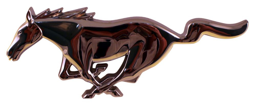 Emblem Grille Running horse Standard 73