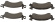 Disc brake pads GM 68-89 + DB-kit Disc brake pads GM 68-89 + DB-kit