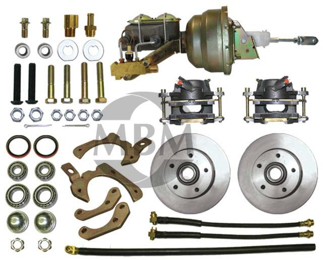 Skivbromssats Chevrolet 59-64 Full Size m.H-cyl.