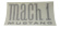 Decal front fender Mach1 argent text 71-