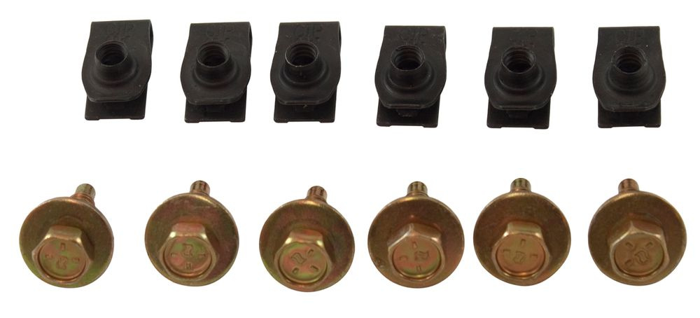 Fastener kit Must. 71-73 hood bracket