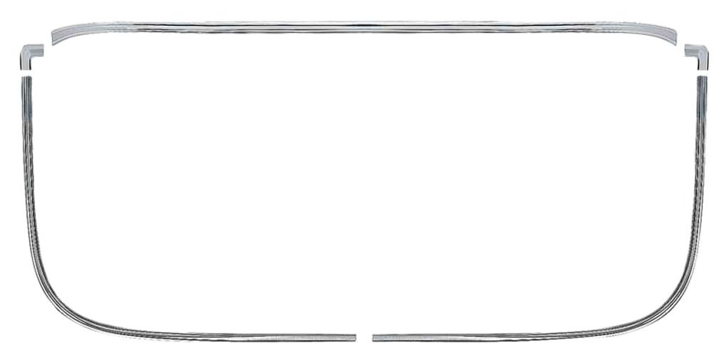 Prydnadslist bakruta Camaro/F-bird 70-74, blank